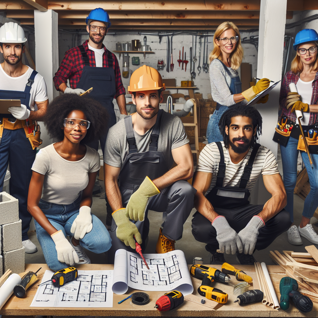 Residential basement contractors in North Bay