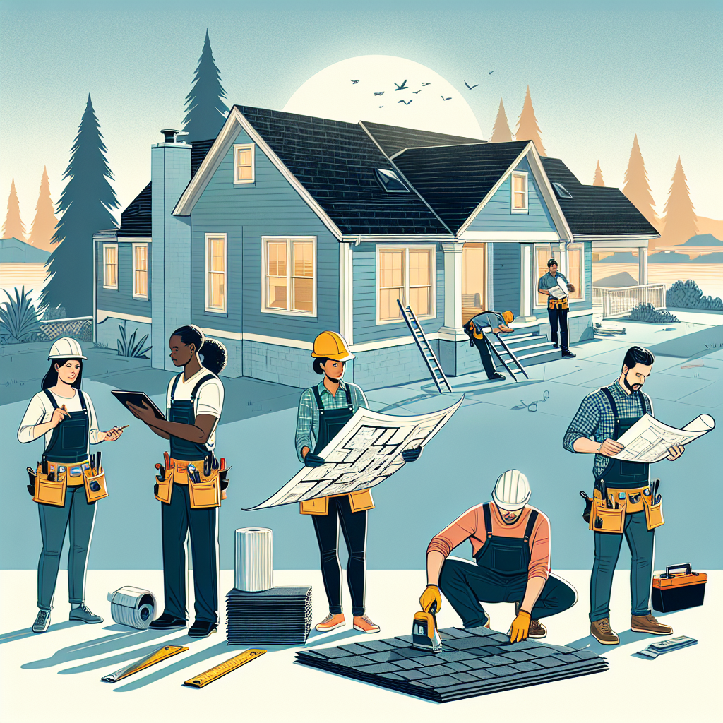 Residential roofing contractors for renovations in North Bay