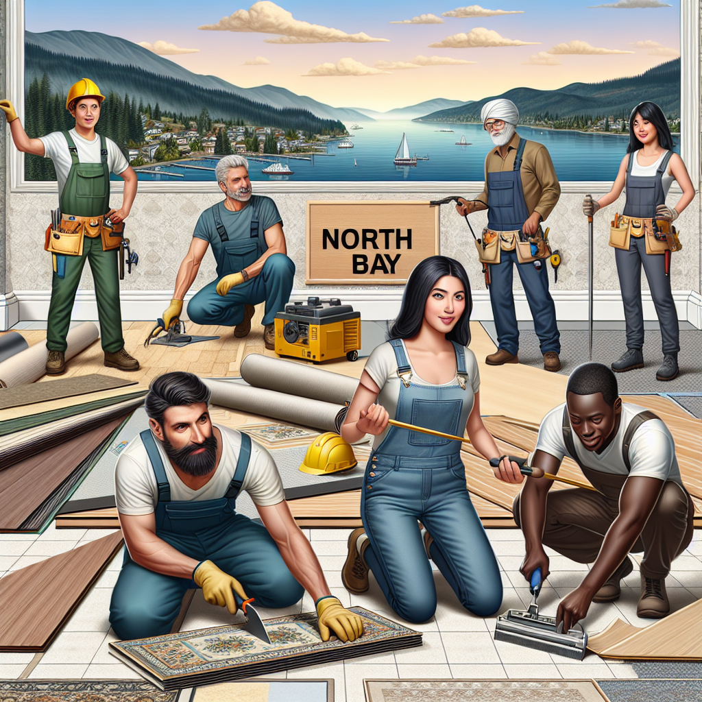 Flooring installation contractors in North Bay