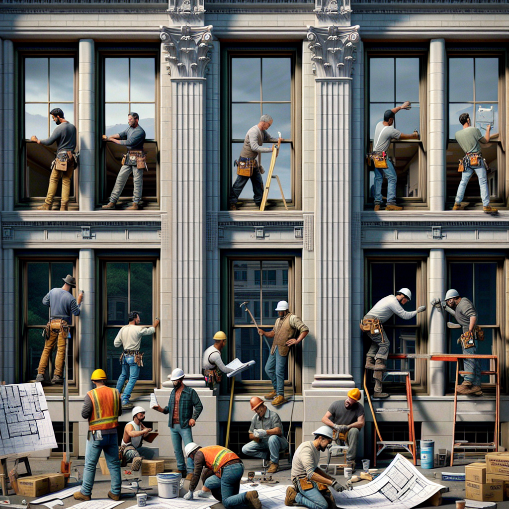 Commercial window replacement contractors in North Bay