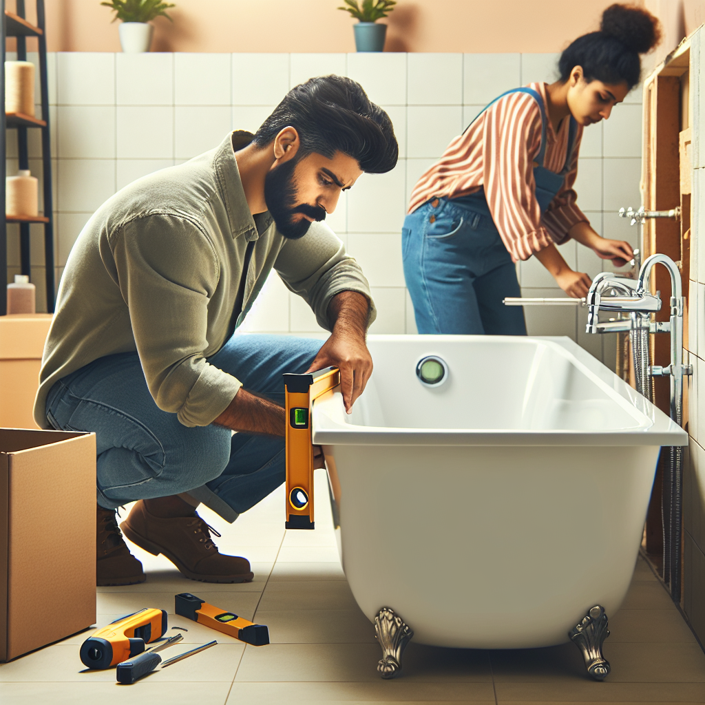 Cost-effective bathtub installation