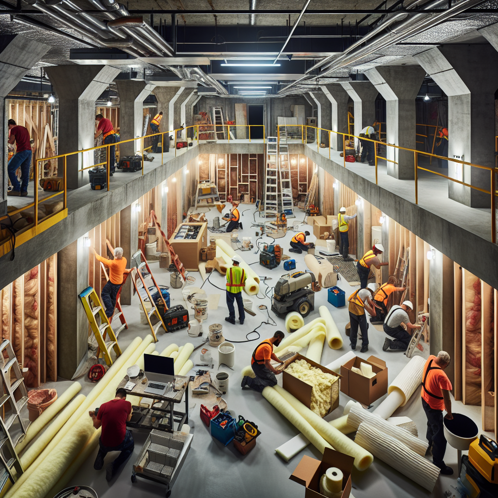 Commercial basement remodeling services in North Bay
