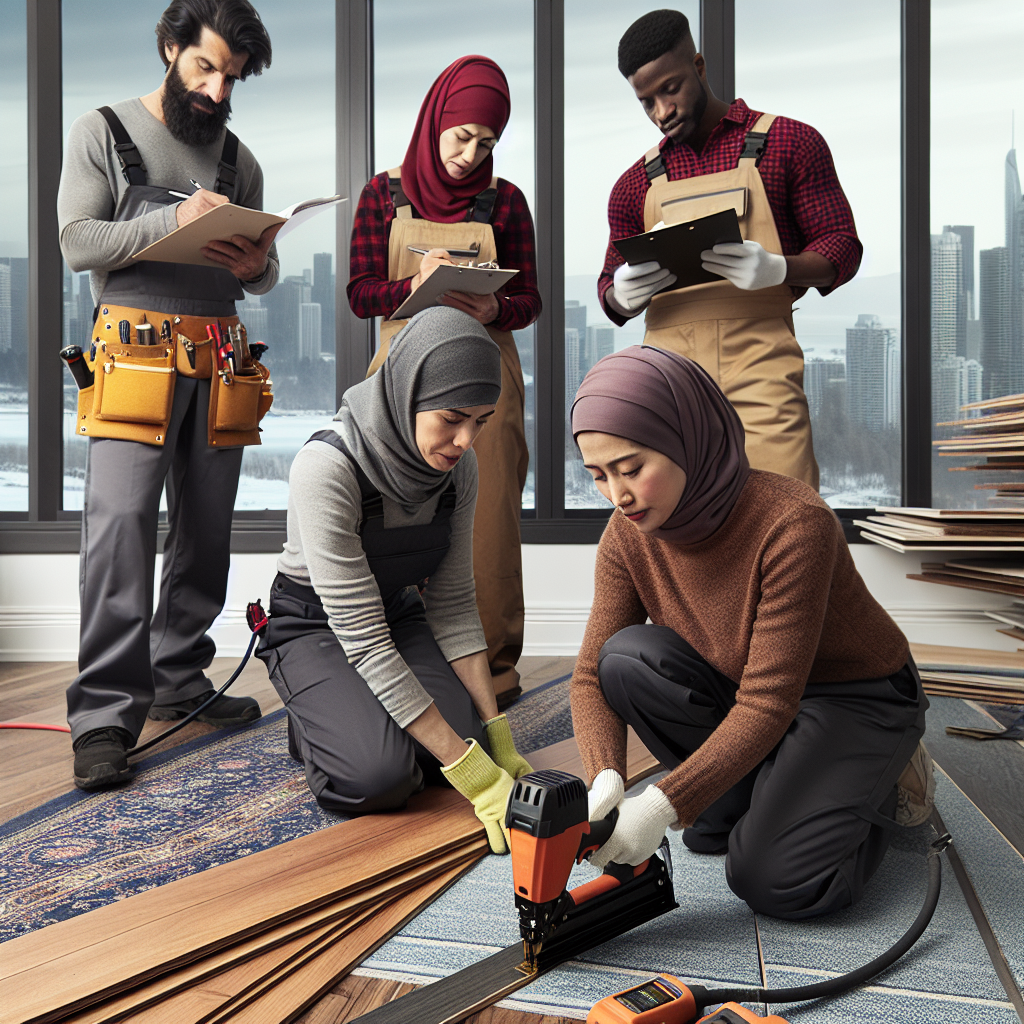 Licensed flooring installers in North Bay