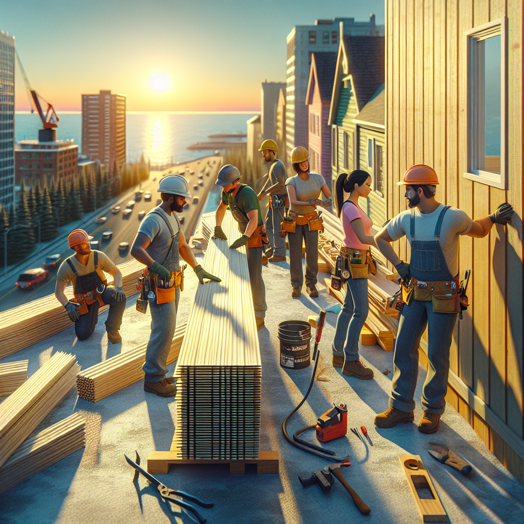 Siding installation and repair services in North Bay