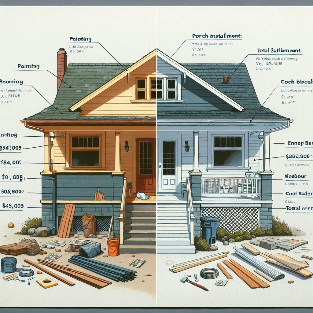 Exterior remodeling cost estimates in North Bay