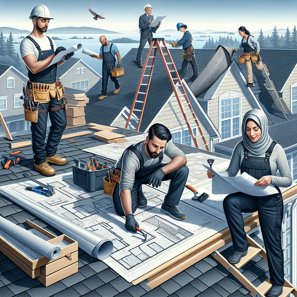 Licensed roofing contractors for renovations in North Bay