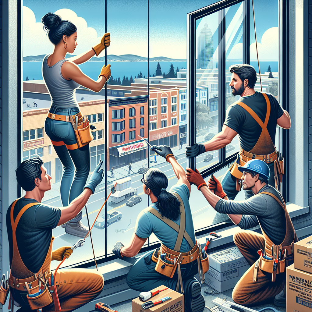 Commercial window replacement contractors in North Bay