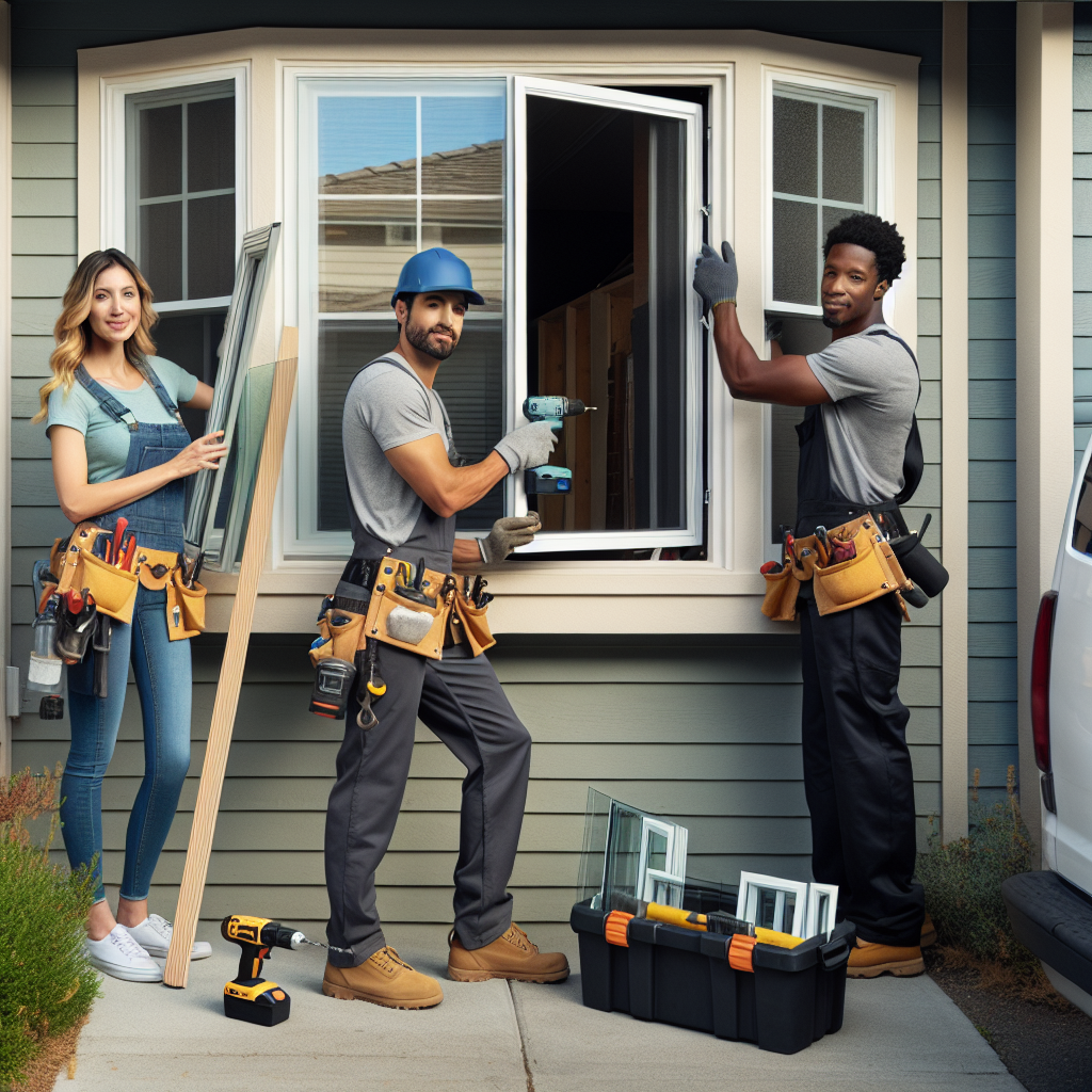Residential window replacement contractors in North Bay