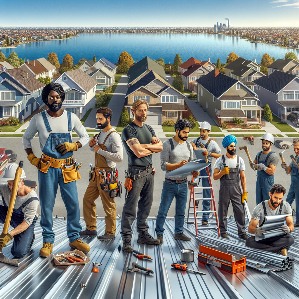 Metal roofing contractors for renovations in North Bay