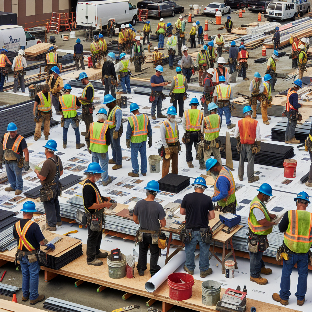 Commercial roofing contractors for renovations in North Bay