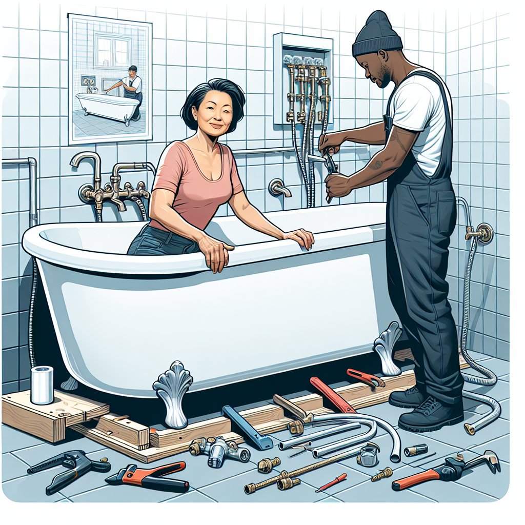 Cost-effective bathtub installation