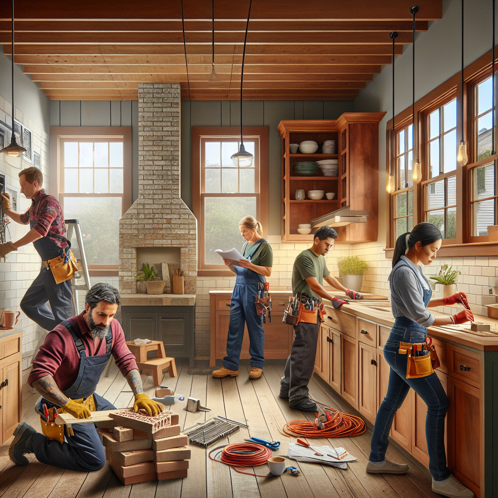 Residential kitchen remodeling professionals in North Bay