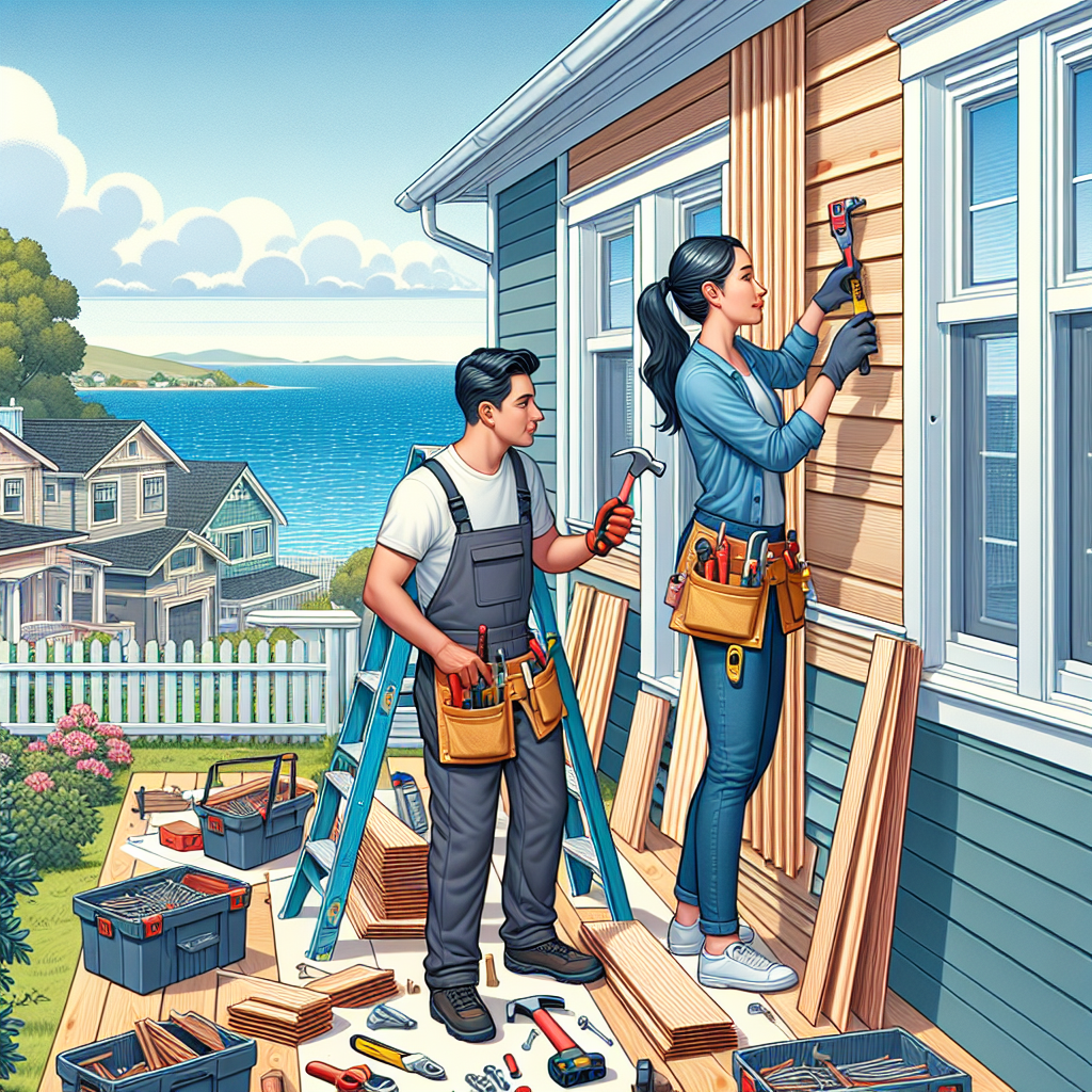 Siding installation and repair services in North Bay